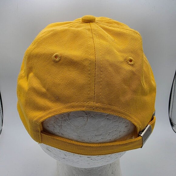Yellow Baseball Dad Hat With Ice Cream Bar Adjustable Strapback Outdoors - Picture 3 of 8